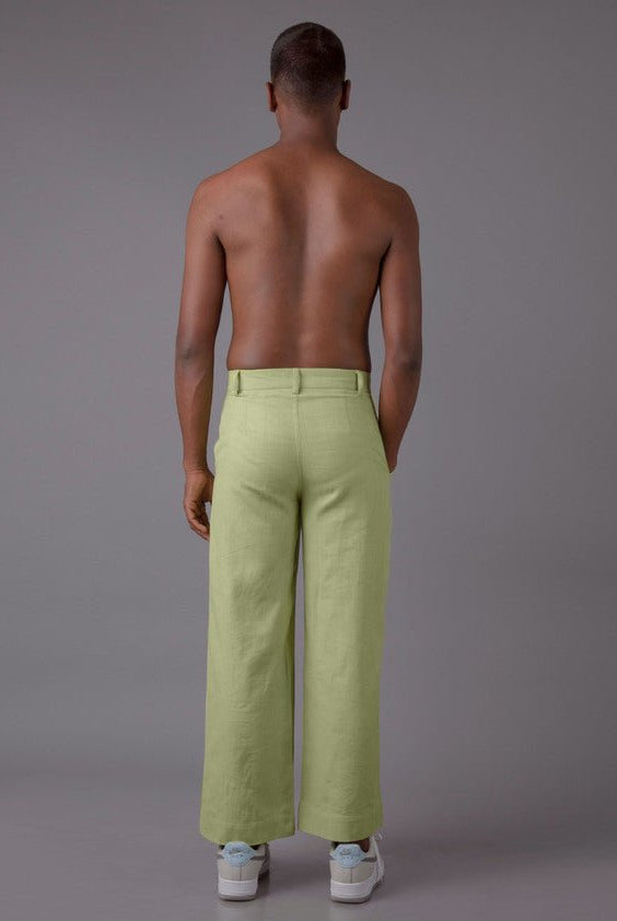 Jharkhand Handloom Textile Unisex Wide Leg Pant - CiceroniPantsJohargram