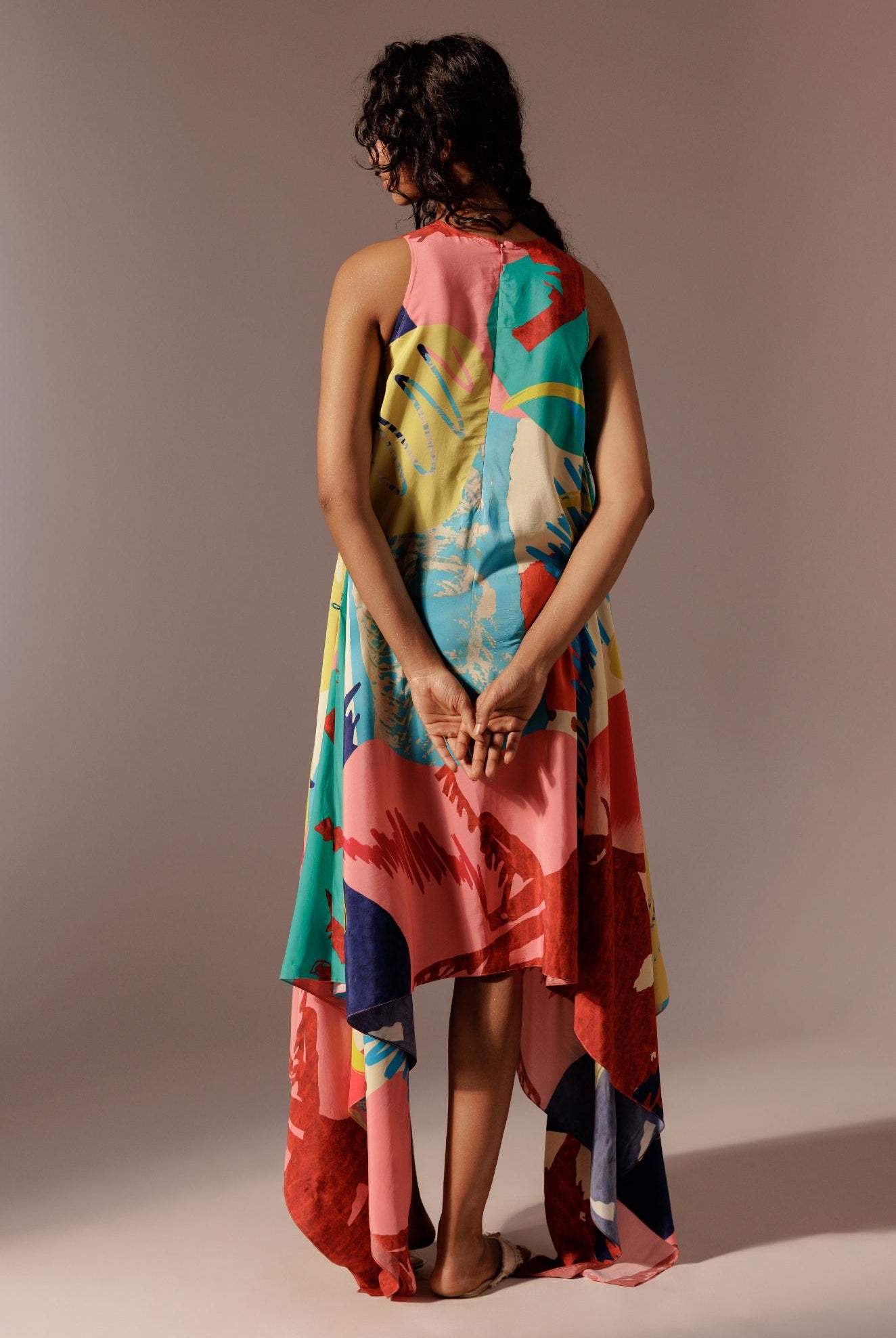 Juno Asymmetrical Dress - CiceroniDressesAdvait