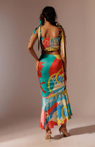 Juno Embroidered Corset - CiceroniCorsetAdvait