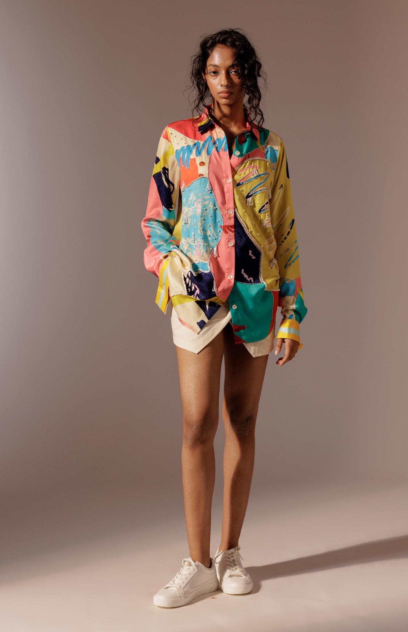 Juno Embroidered Shirt - CiceroniShirtsAdvait