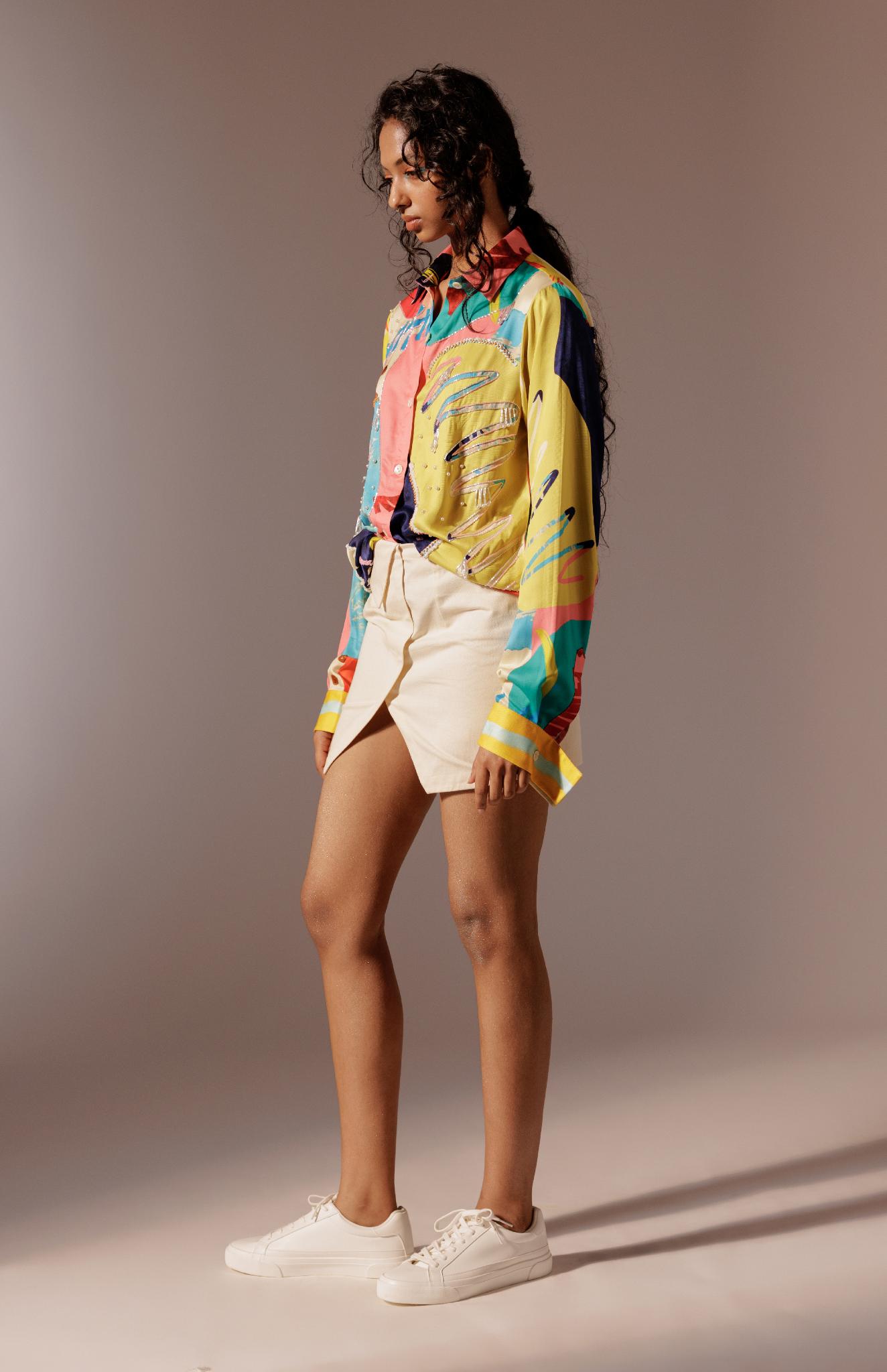 Juno Embroidered Shirt - CiceroniShirtsAdvait