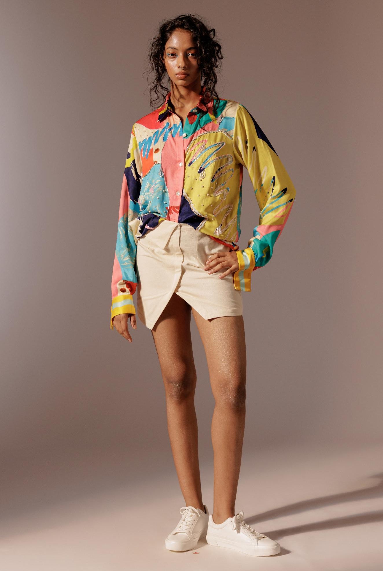 Juno Embroidered Shirt - CiceroniShirtsAdvait