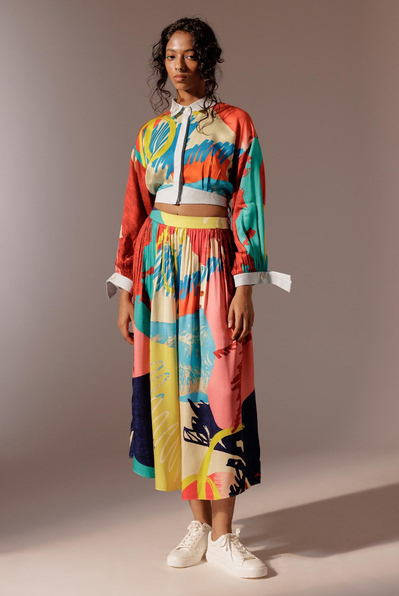 Juno Gathered Skirt - CiceroniSkirtsAdvait