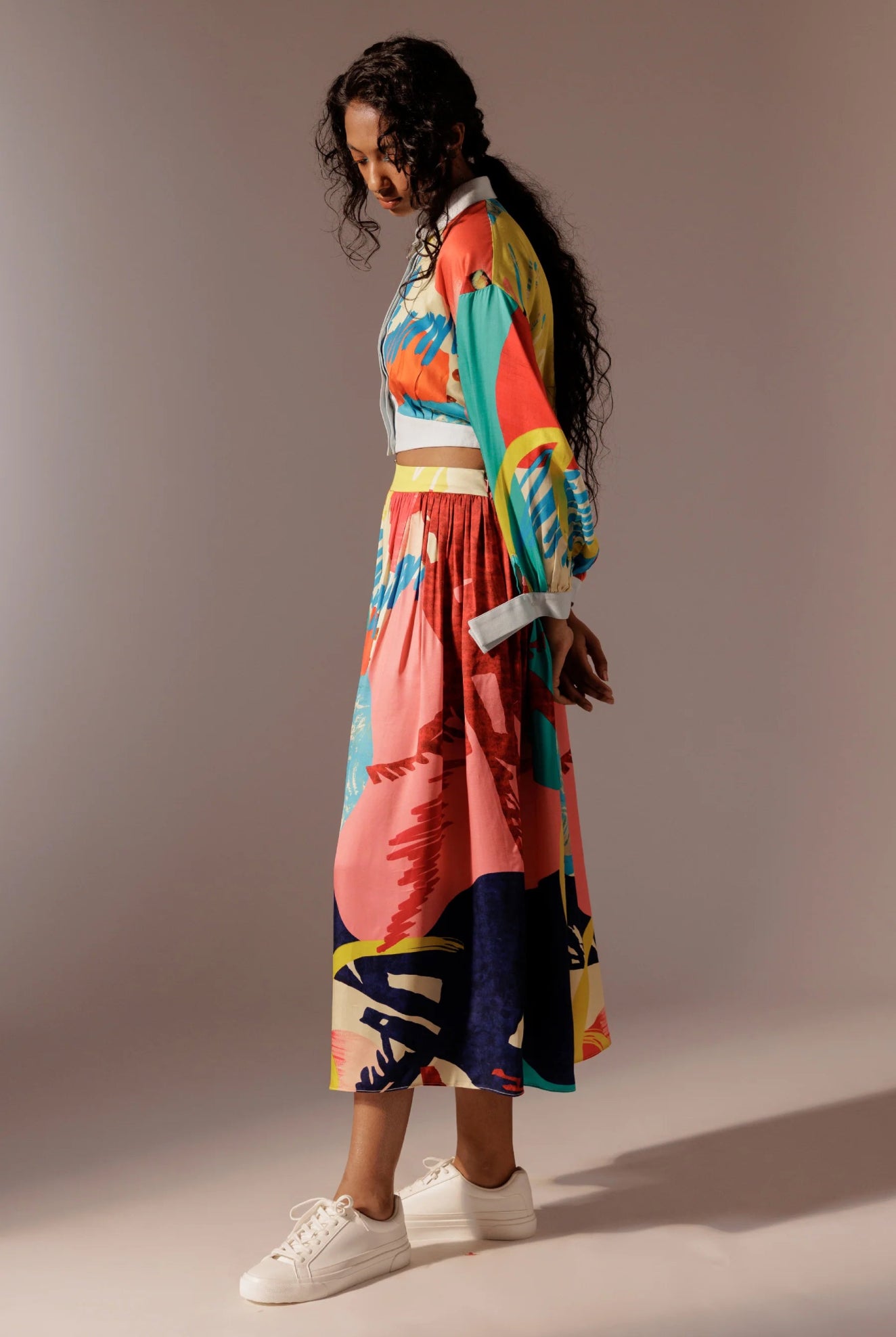 Juno Gathered Skirt - CiceroniSkirtsAdvait