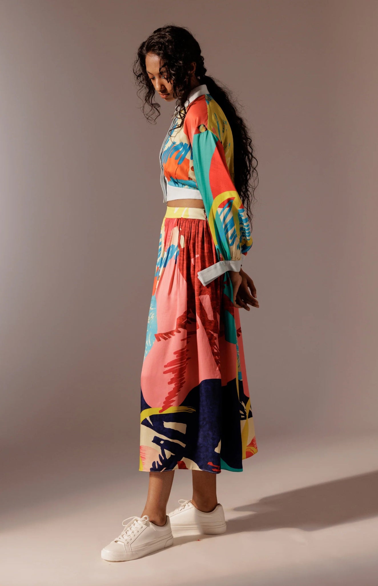 Juno Gathered Skirt - CiceroniSkirtsAdvait