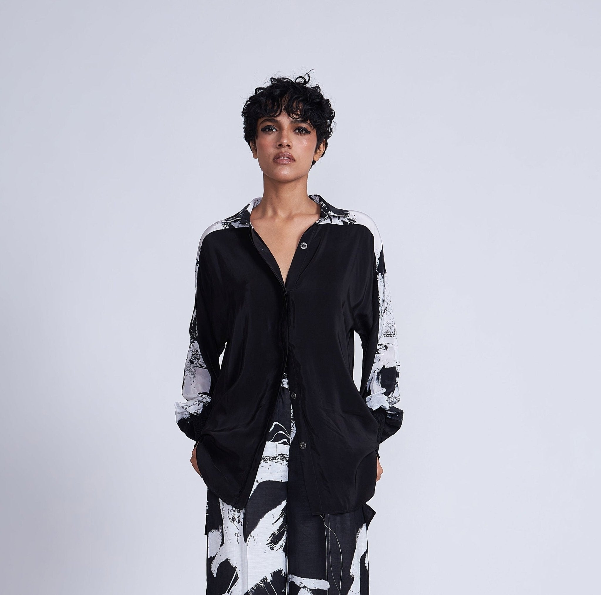 Kafka Colour Block Shirt - CiceroniShirtAdvait