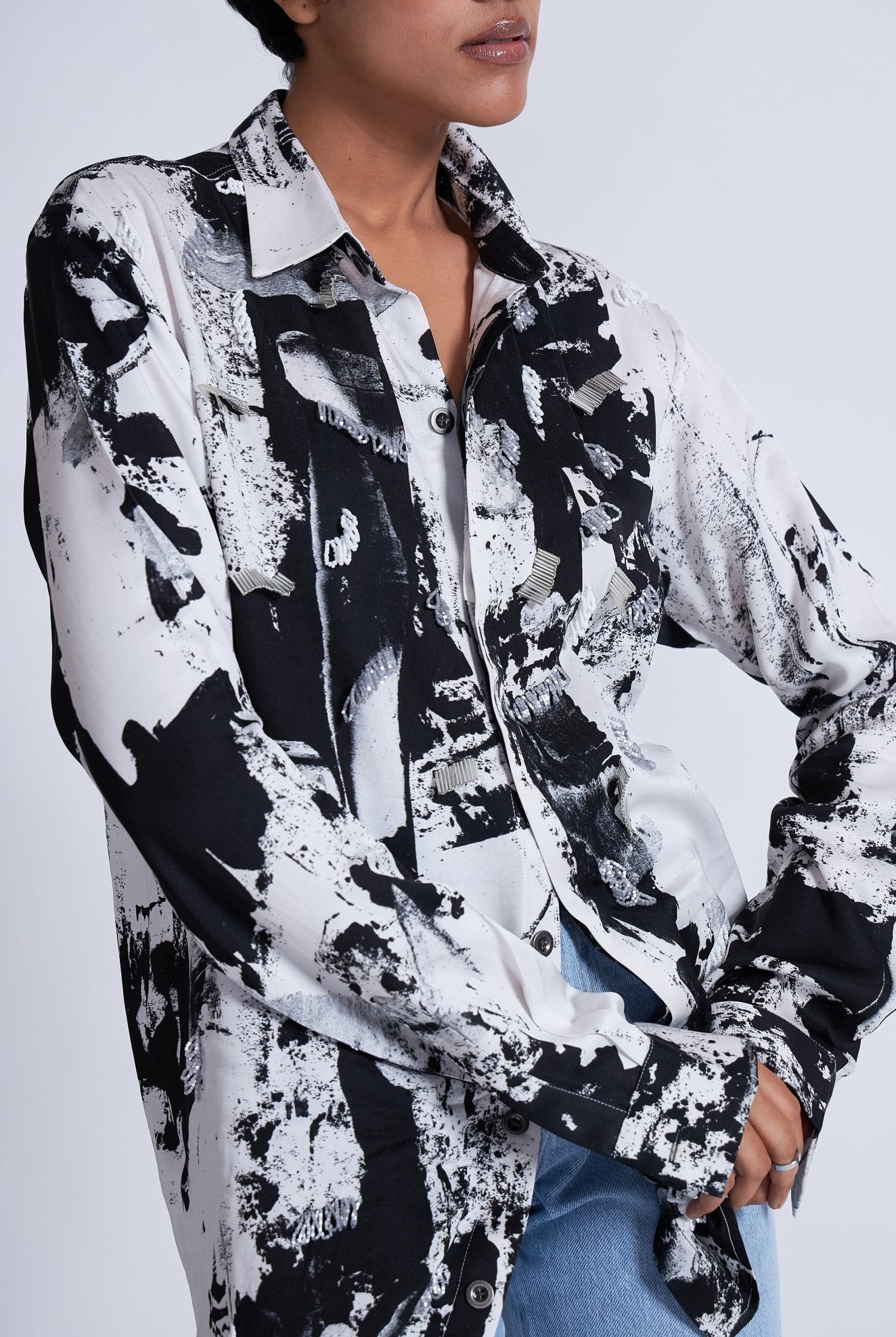 Kafka Embroidered Shirt - CiceroniShirtAdvait