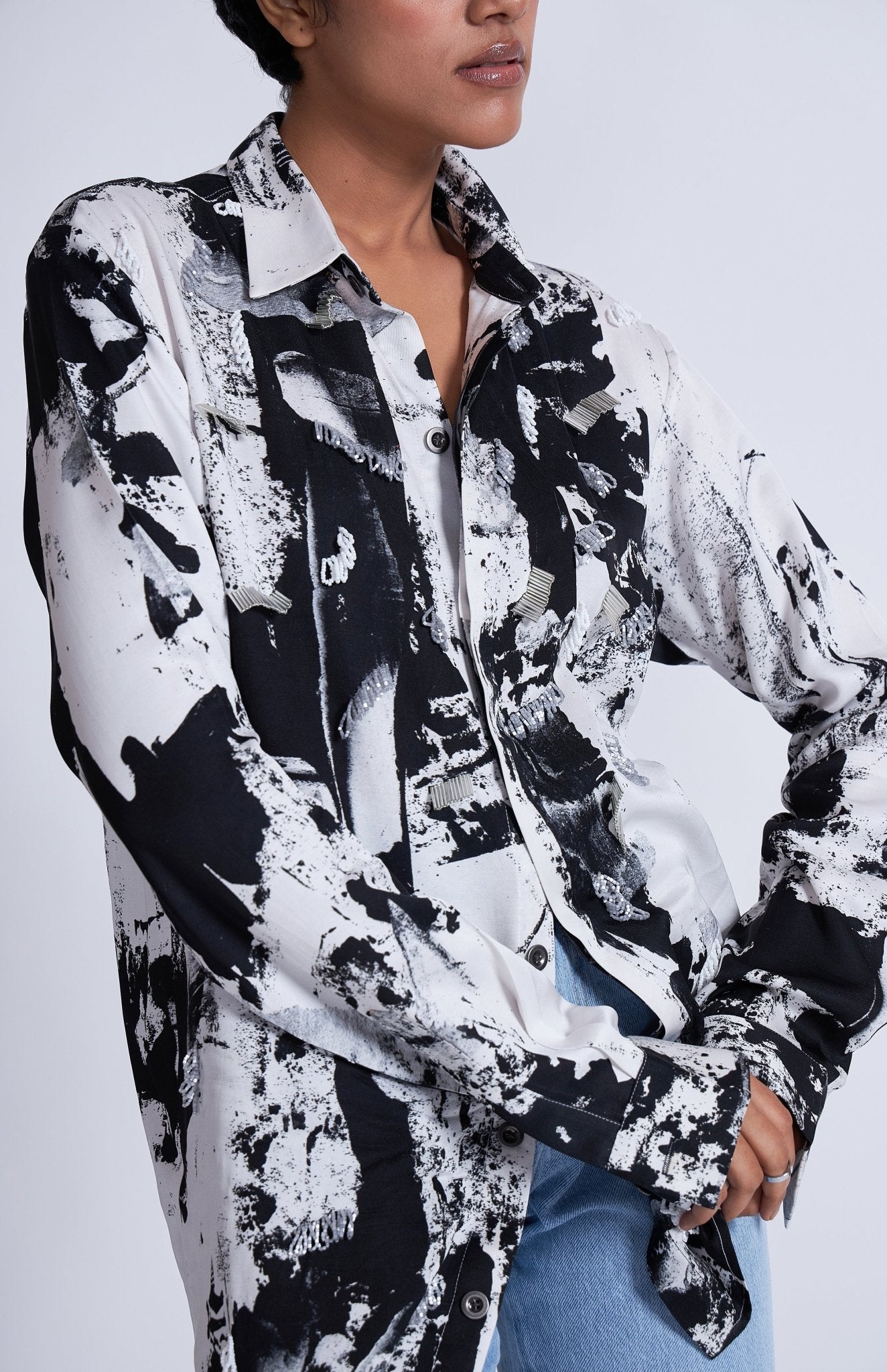 Kafka Embroidered Shirt - CiceroniShirtAdvait