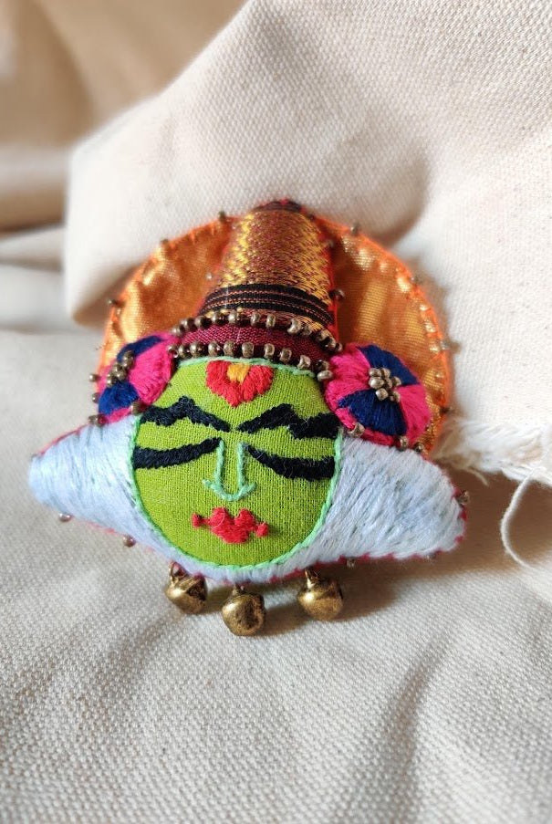 Kathakali Brooch Pin - CiceroniBroochD I T I