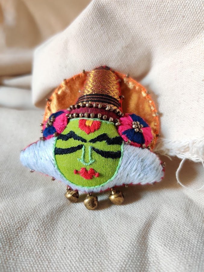 Kathakali Brooch Pin - CiceroniBroochD I T I