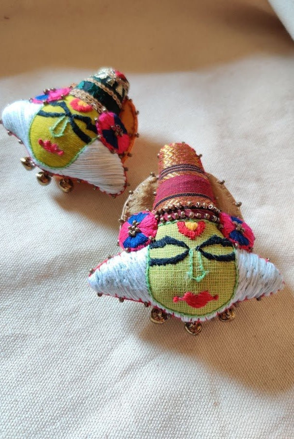 Kathakali Brooch Pin - CiceroniBroochD I T I
