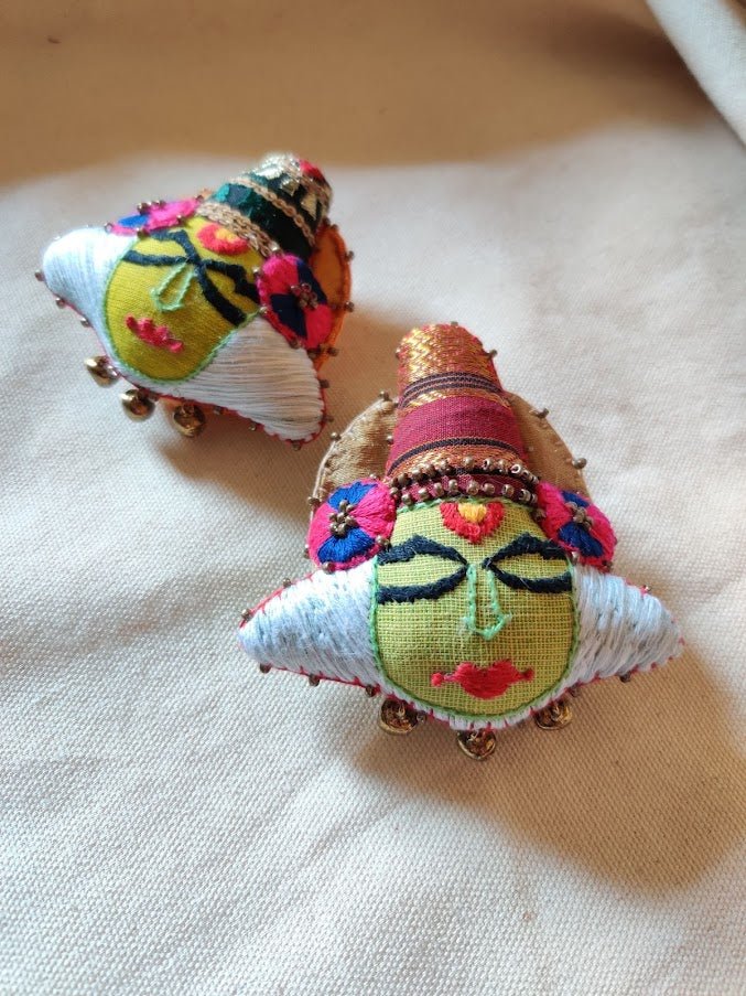Kathakali Brooch Pin - CiceroniBroochD I T I