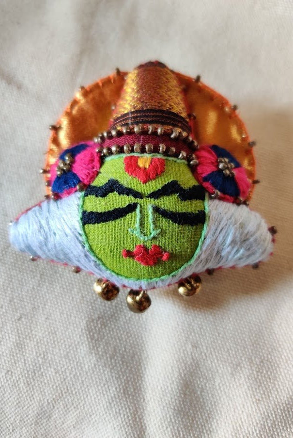 Kathakali Brooch Pin - CiceroniBroochD I T I