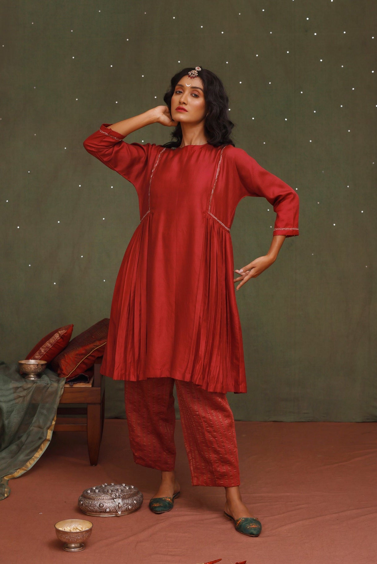 Kaumudi Kurta Set - CiceroniKurta Set, Festive wearChokhi Chorri