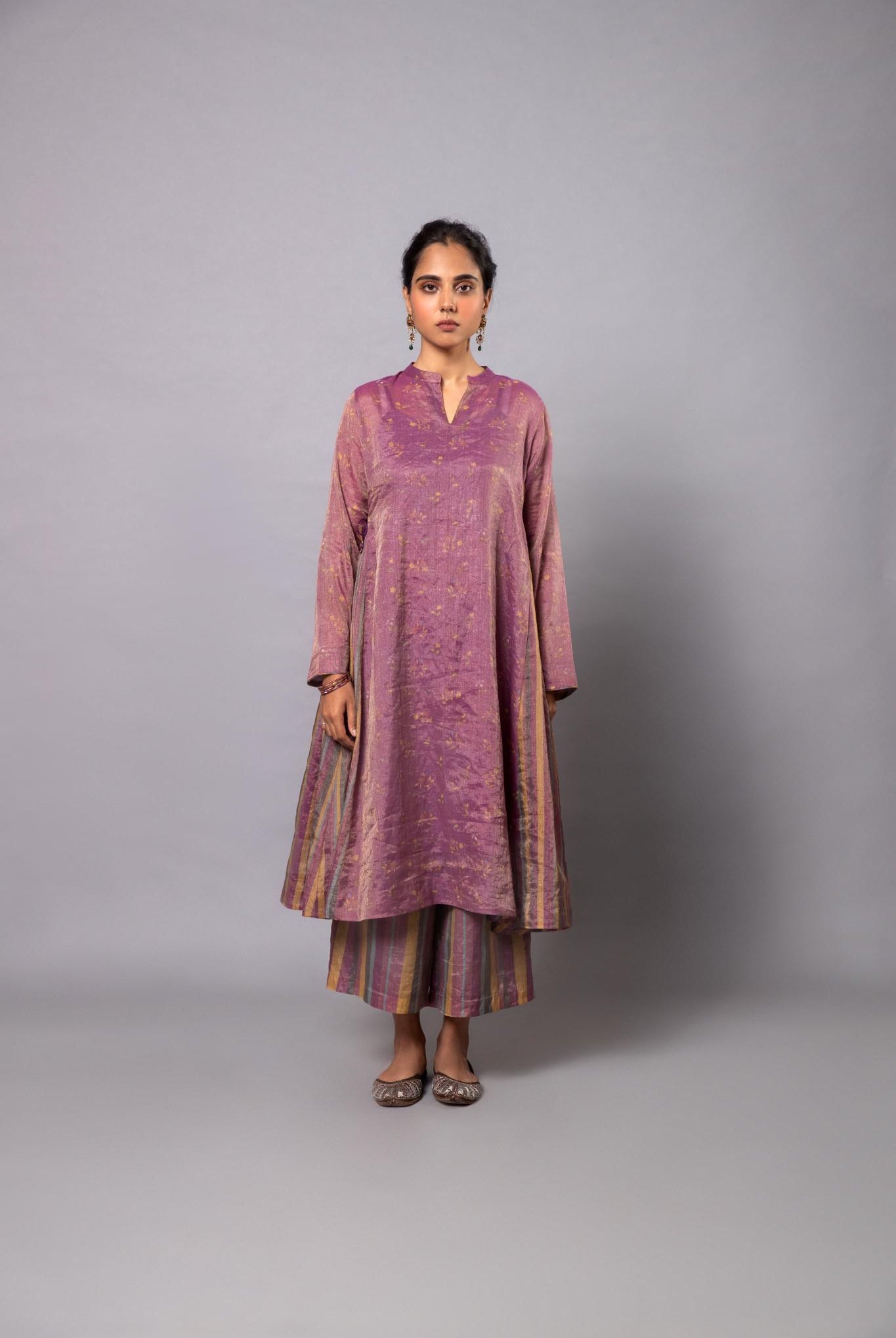 Kavya Kurta Set - Pink - CiceroniKurta Set, Festive wearLabel Shreya Sharma
