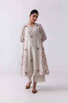 Kavya Rose Kurta Set in White - Ciceronikurta set, Festive wearLabel Shreya Sharma