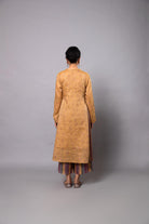 Kavya Tissue Kurta Set - Yellow - CiceroniKurta Set, Festive wearLabel Shreya Sharma