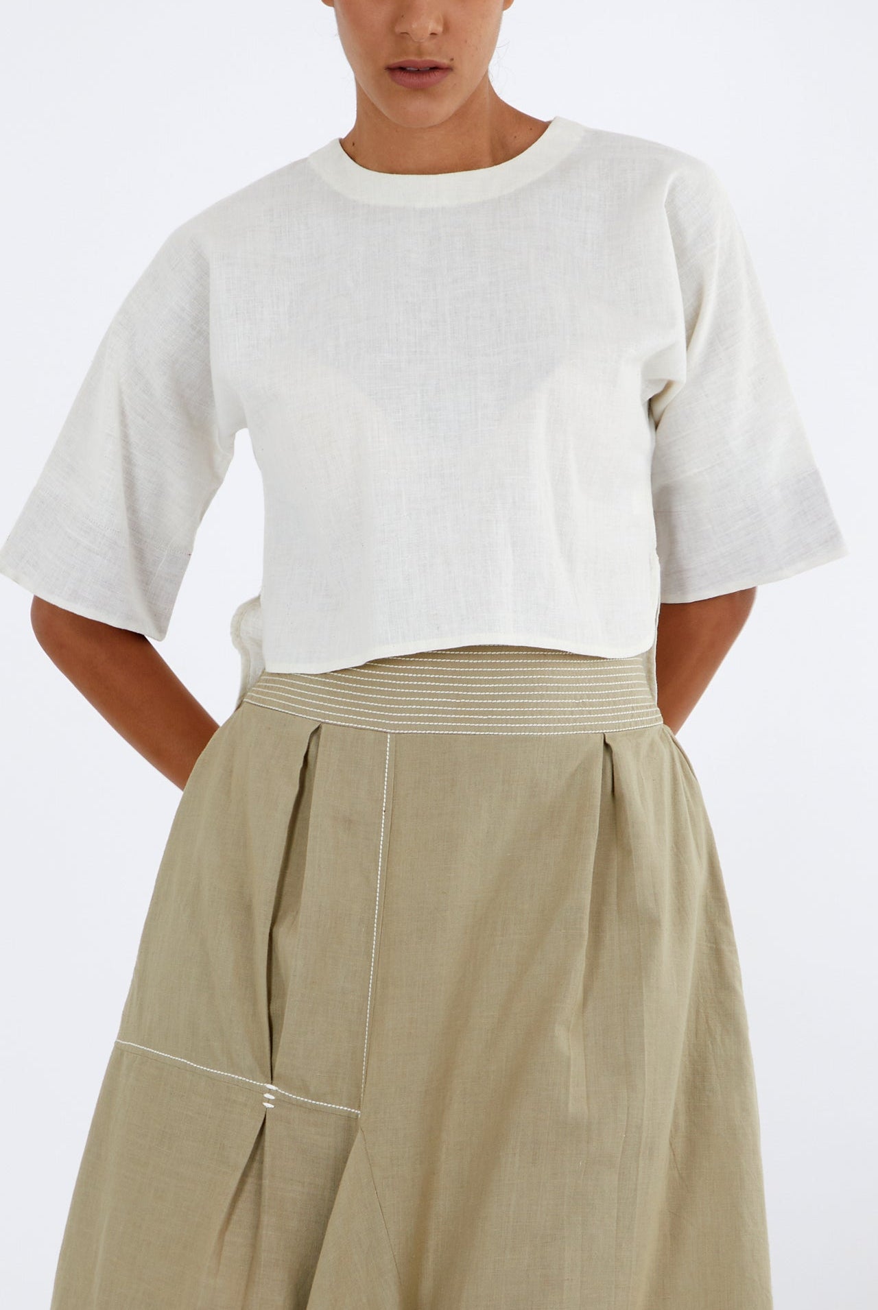 Kazu - Crop Top And Terraced Skirt - CiceroniCo-ord SetMadder Much