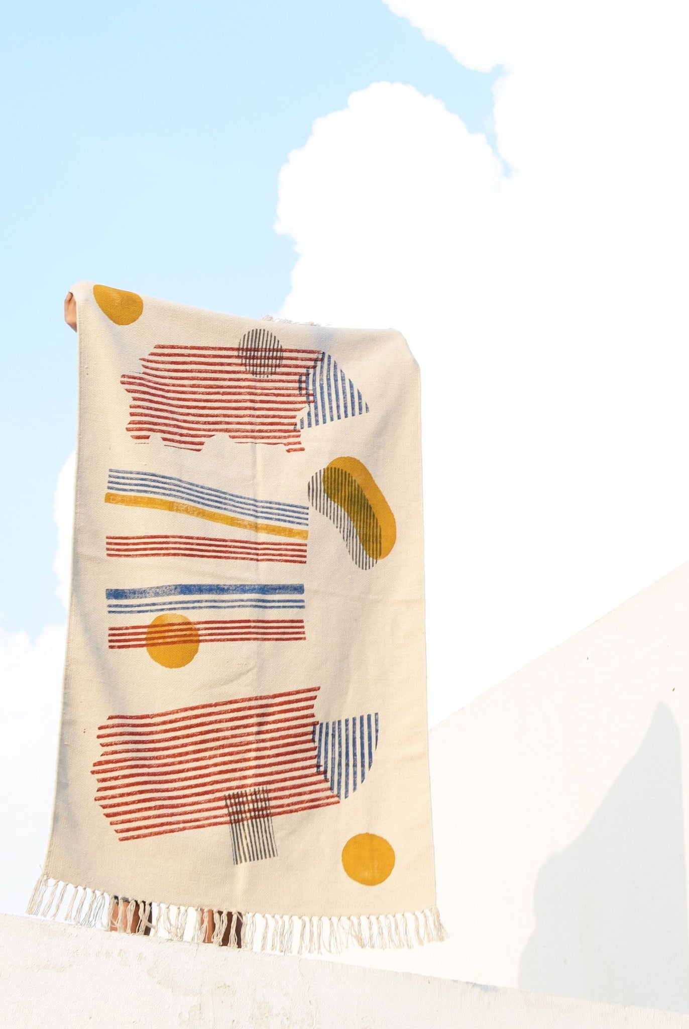 Khimsar Dhurrie - CiceroniRugsRias Jaipur