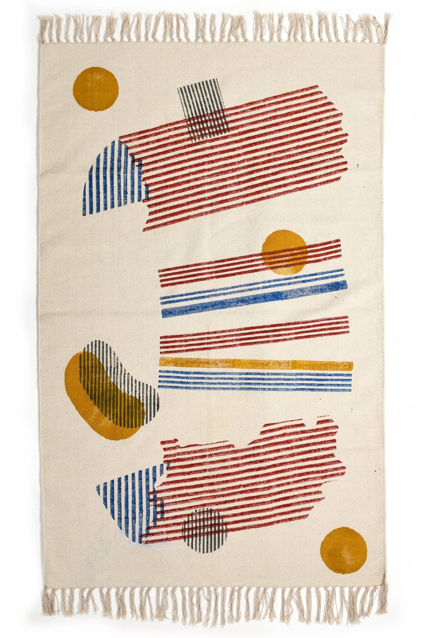 Khimsar Dhurrie - CiceroniRugsRias Jaipur