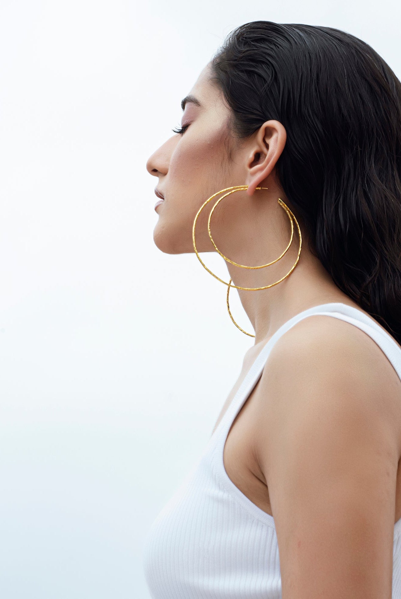 Kimberly Hoops - GOLD - CiceroniEquiivalence