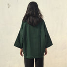Kimono jacket In Green - CiceroniPatch Over Patch