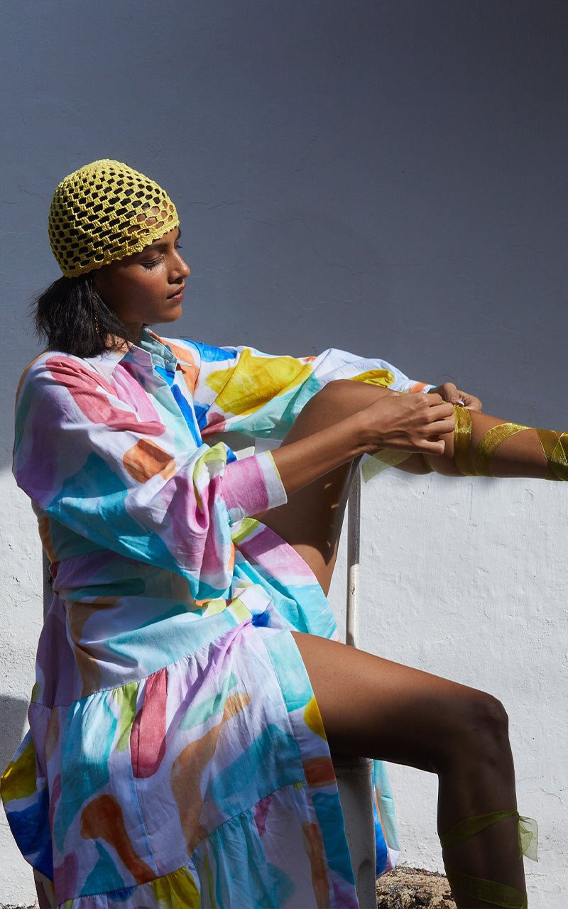 Kinda Chill Dress in Multi Camo - CiceroniHappi Space