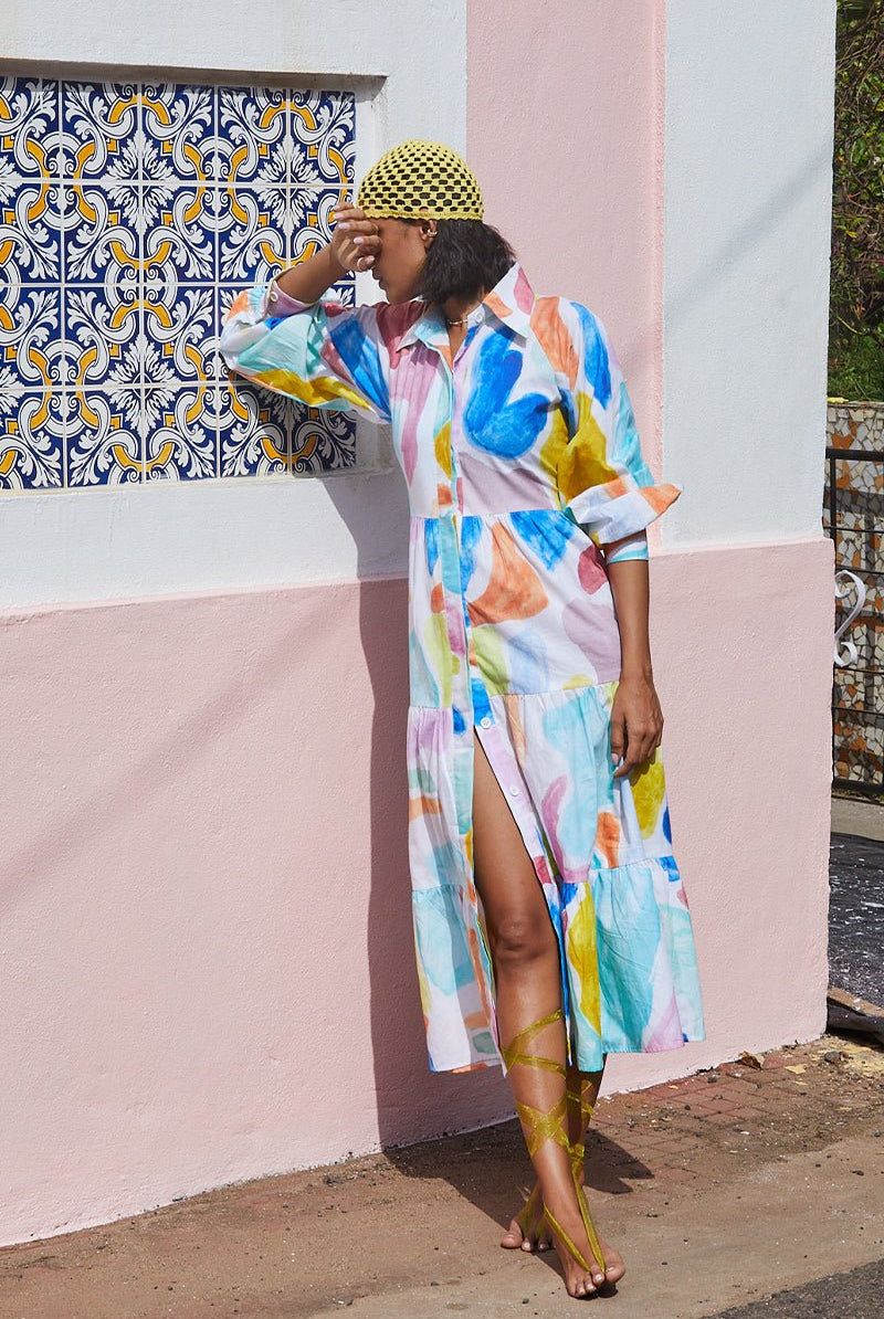 Kinda Chill Dress in Multi Camo - CiceroniHappi Space