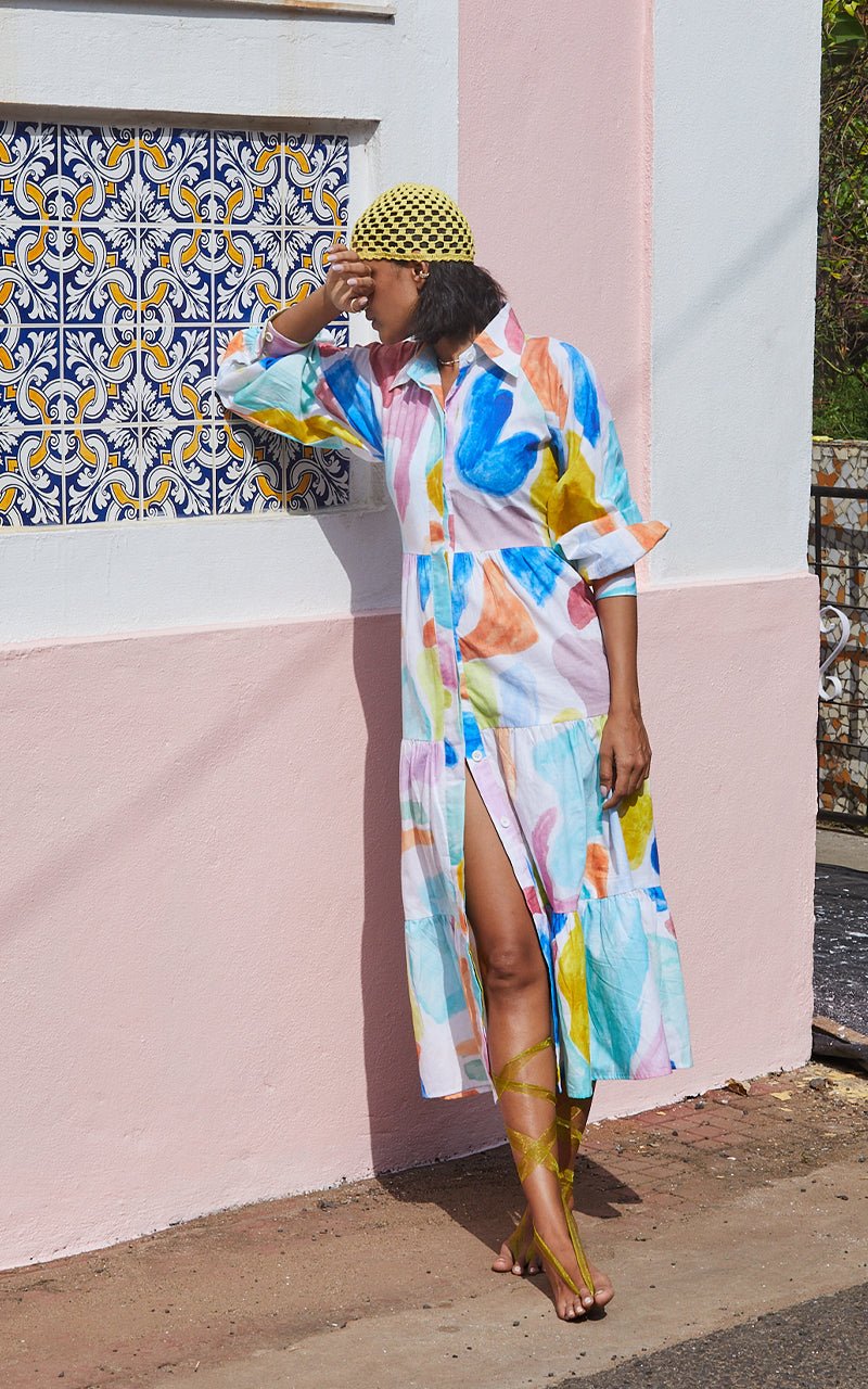 Kinda Chill Dress in Multi Camo - CiceroniHappi Space