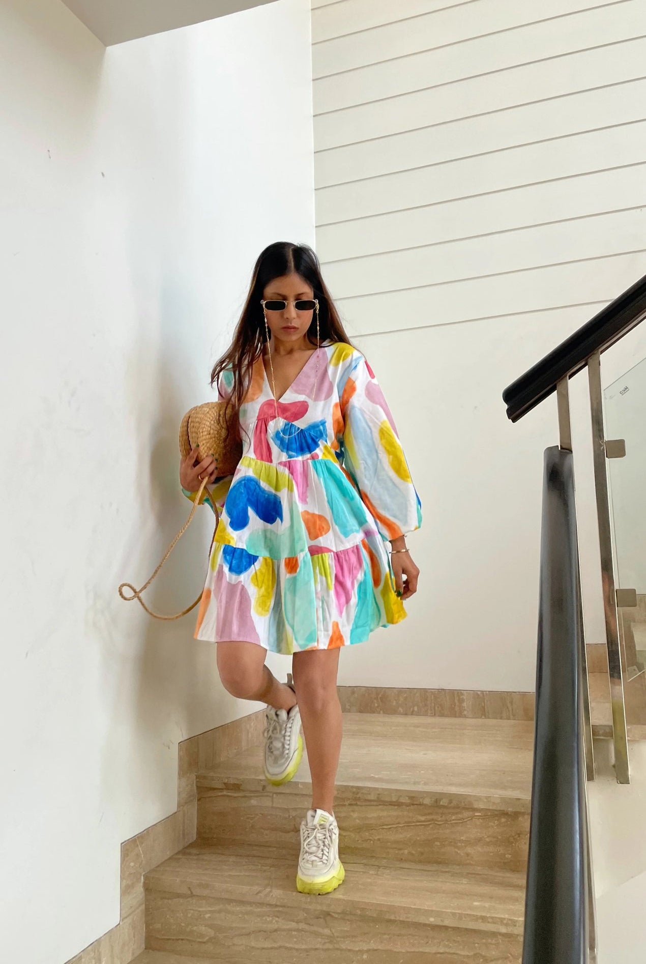 Kinda Fun Dress in Multi Camo - CiceroniHappi Space