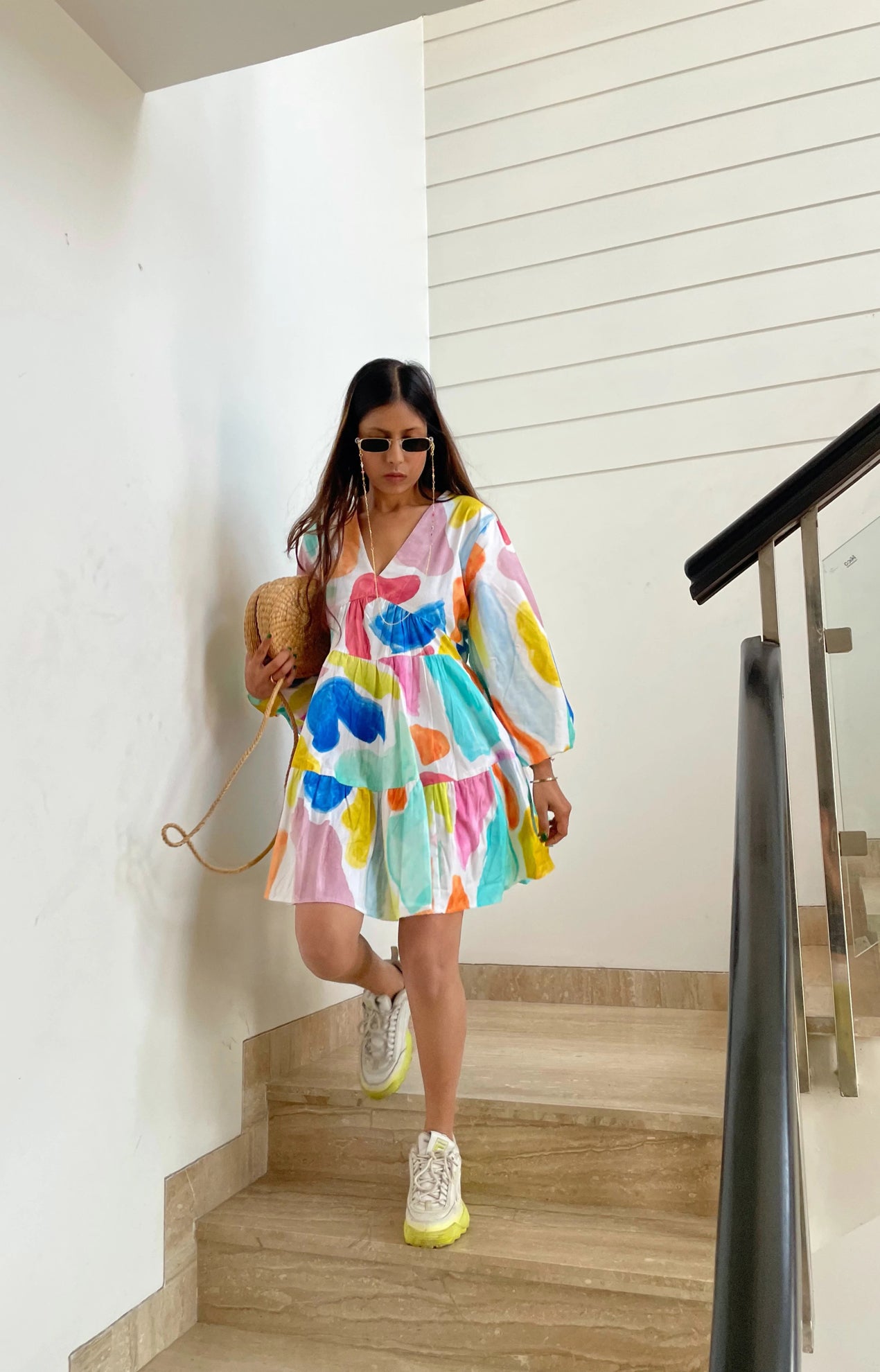 Kinda Fun Dress in Multi Camo - CiceroniHappi Space