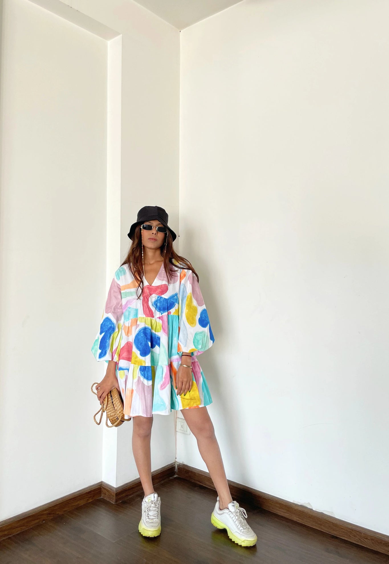 Kinda Fun Dress in Multi Camo - CiceroniHappi Space