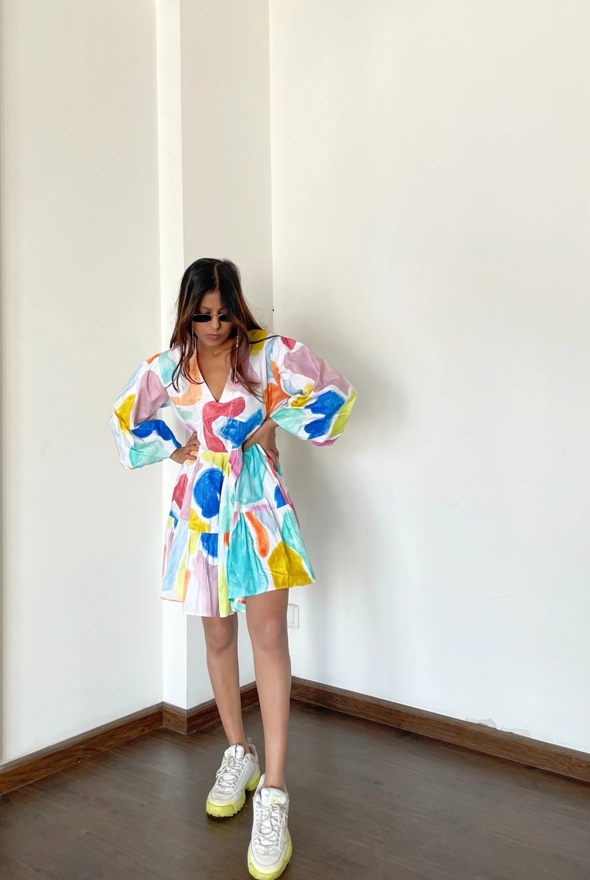 Kinda Fun Dress in Multi Camo - CiceroniHappi Space