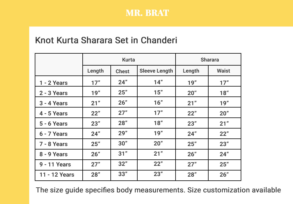 Knot Kurta Sharara Set in Chanderi - CiceroniMr. Brat