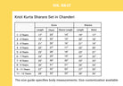 Knot Kurta Sharara Set in Chanderi - CiceroniMr. Brat