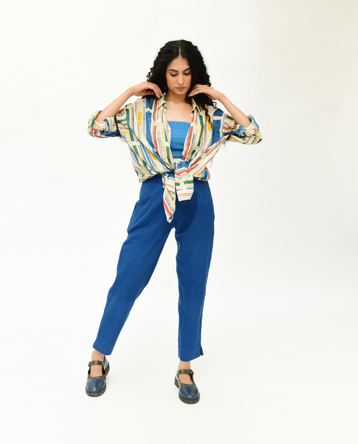 Knotted Shirt Style - CiceroniShirtsRias Jaipur