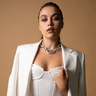 Knotty Link Necklace - CiceroniNeckpieceEquiivalence