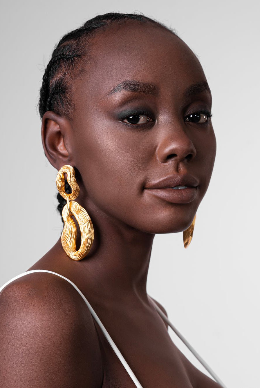 Knotty Pine Earrings - CiceroniEarringsEquiivalence