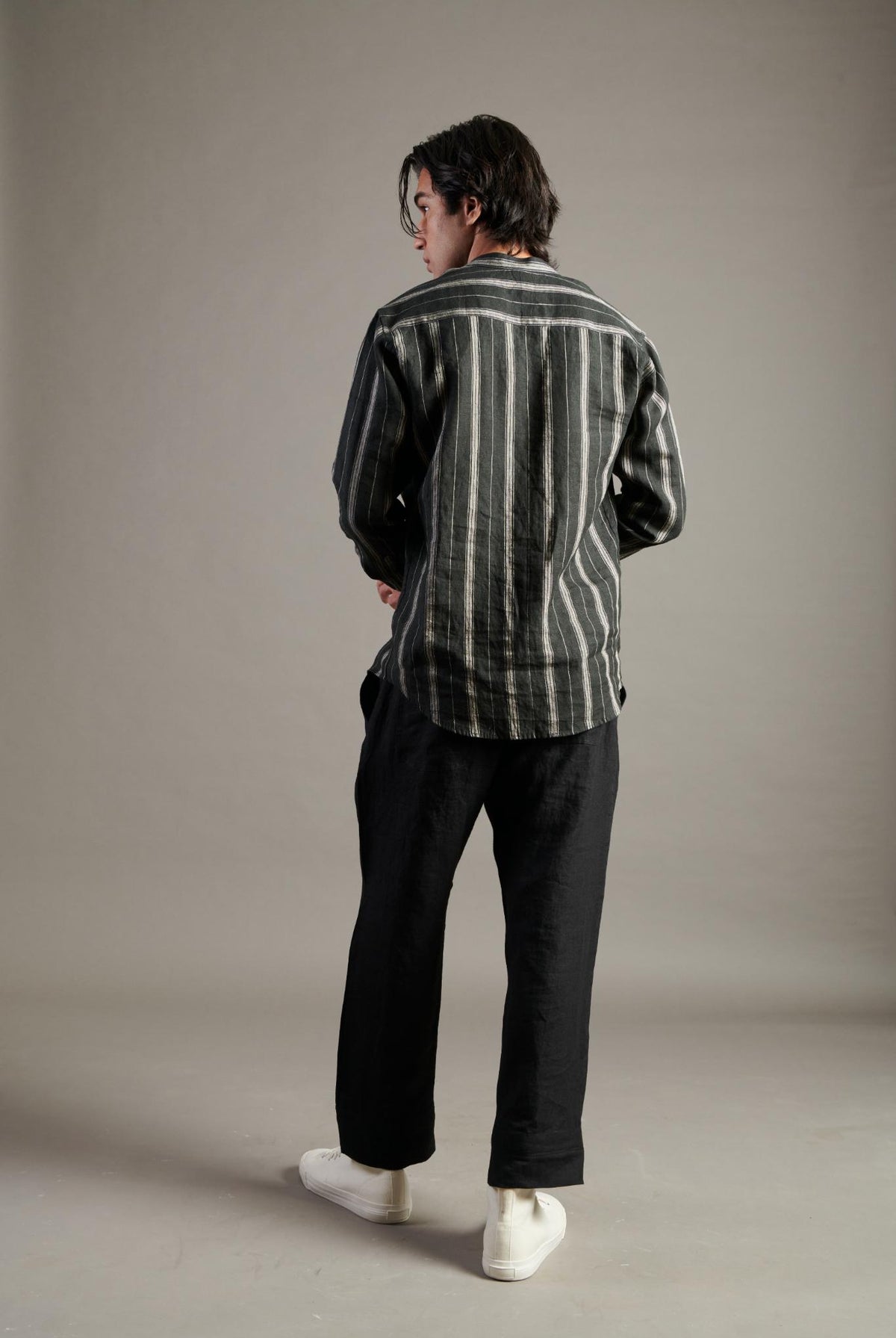 Kohl Linen Lounge Pants - CiceroniPantsSaphed