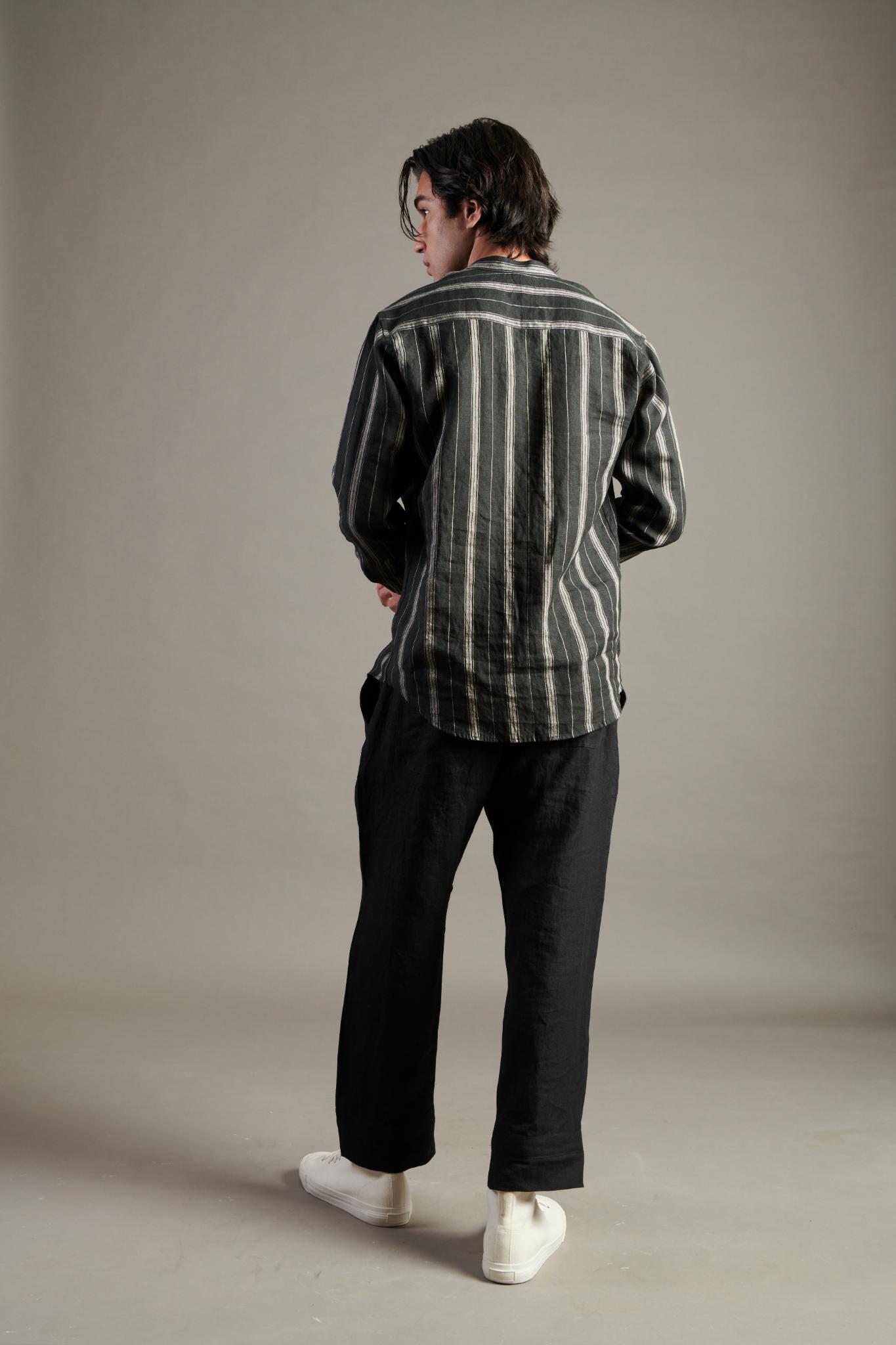 Kohl Linen Lounge Pants - CiceroniPantsSaphed