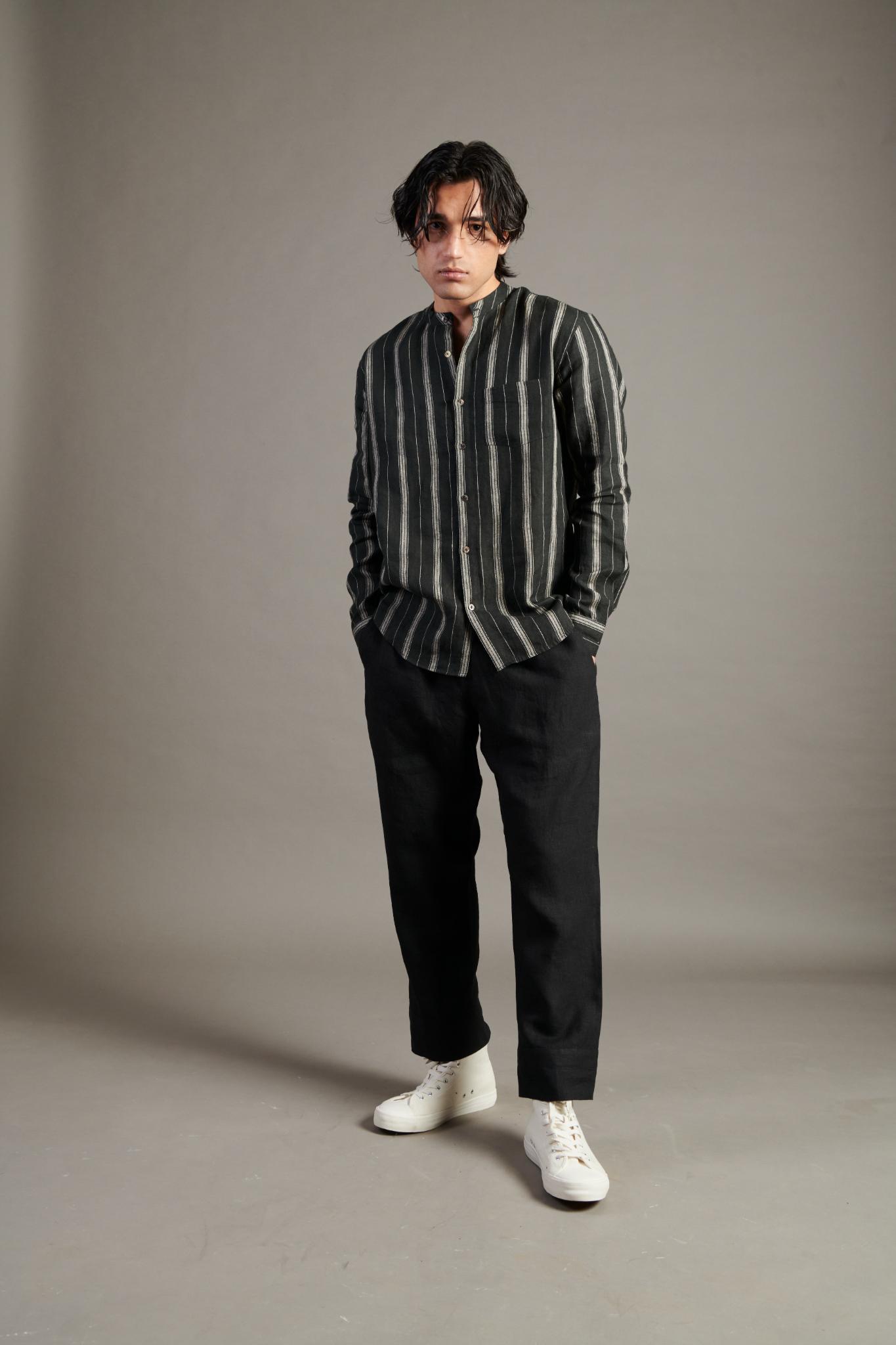 Kohl Linen Lounge Pants - CiceroniPantsSaphed