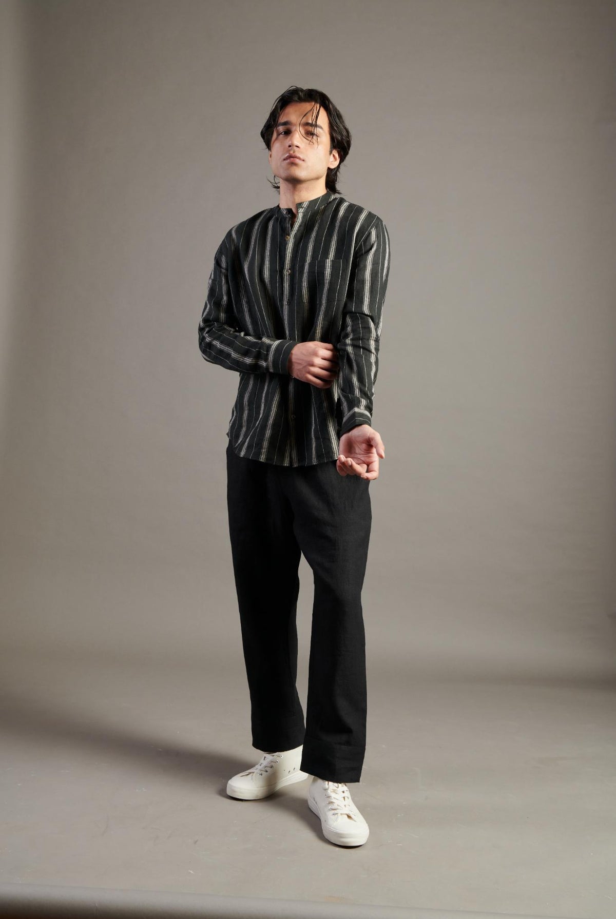 Kohl Linen Lounge Pants - CiceroniPantsSaphed