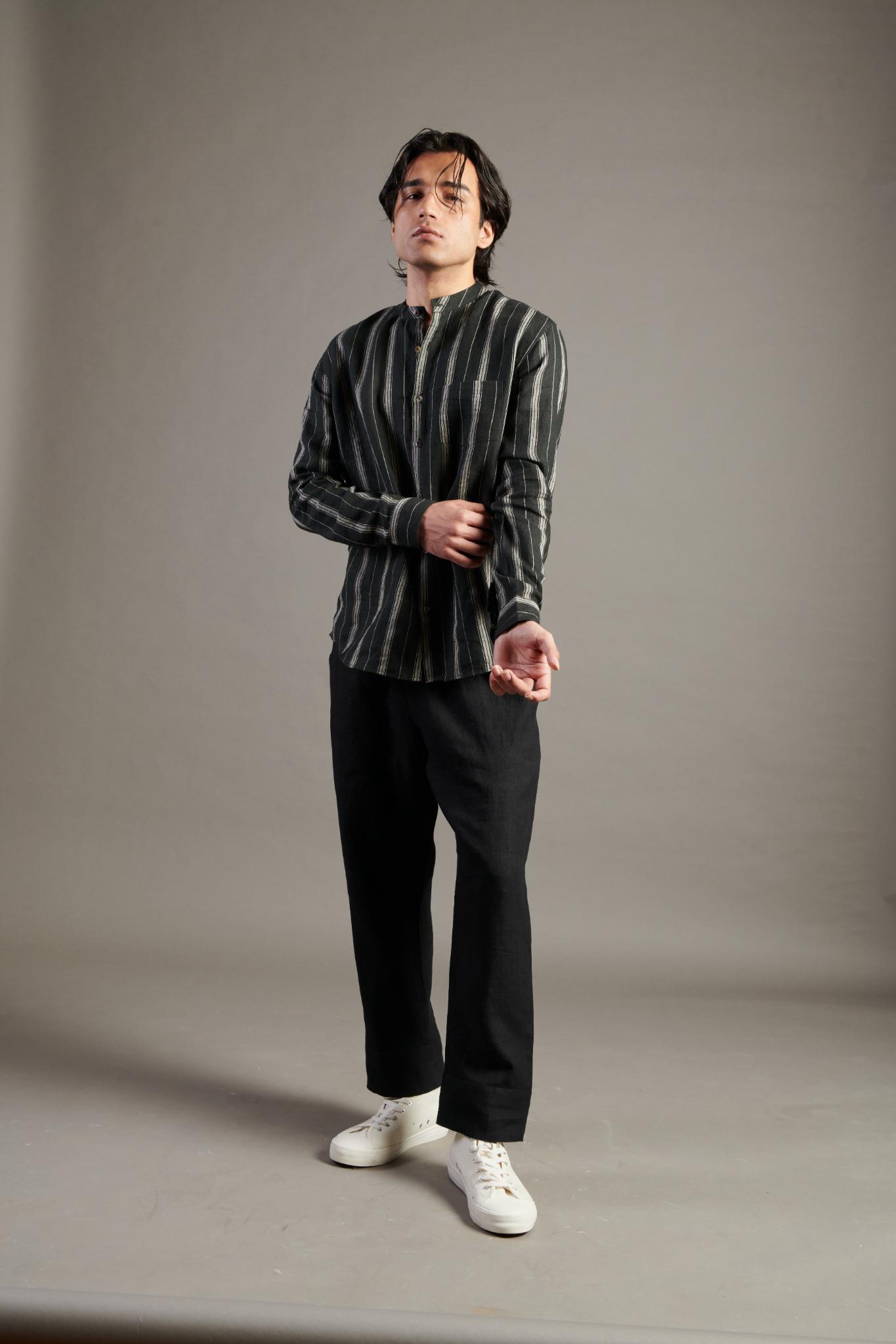 Kohl Linen Lounge Pants - CiceroniPantsSaphed