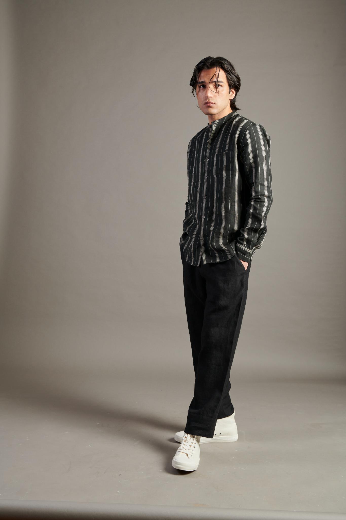 Kohl Linen Lounge Pants - CiceroniPantsSaphed