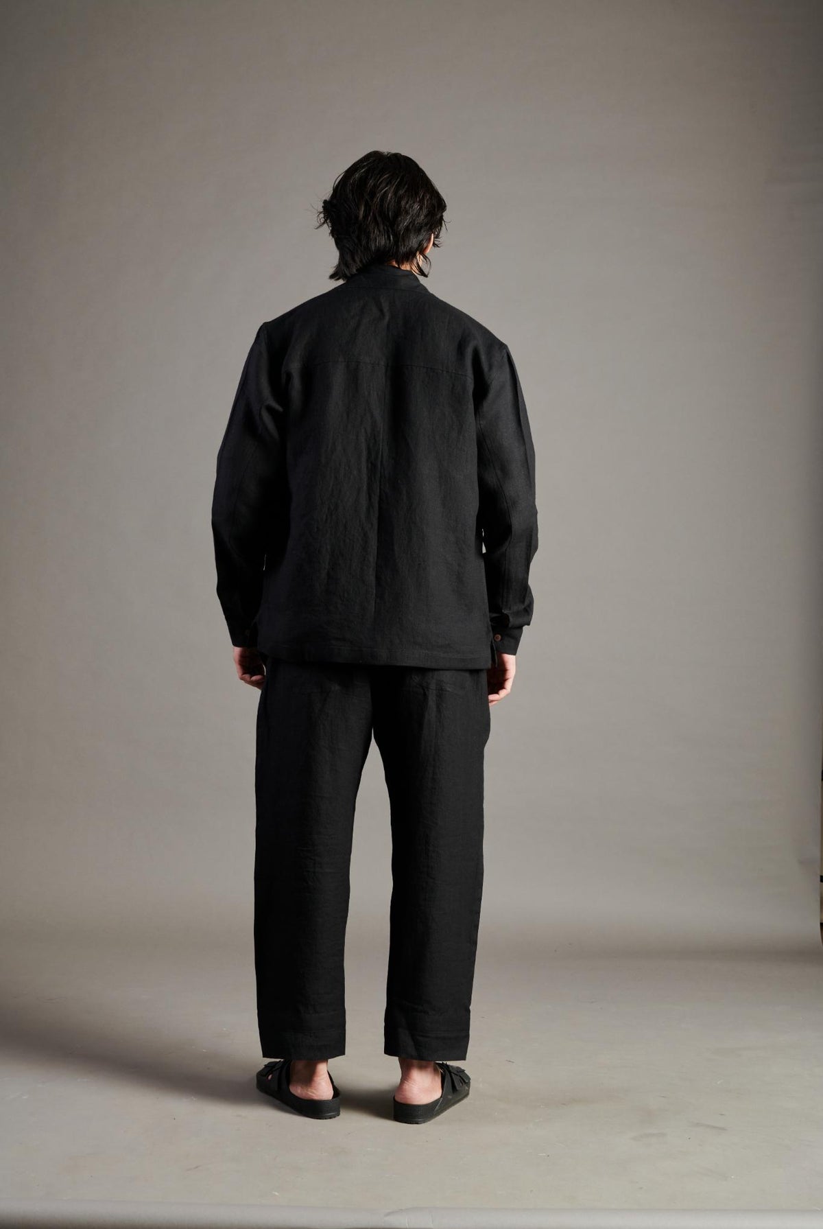 Kohl Linen Men's Overshirt - CiceroniOvershirtSaphed
