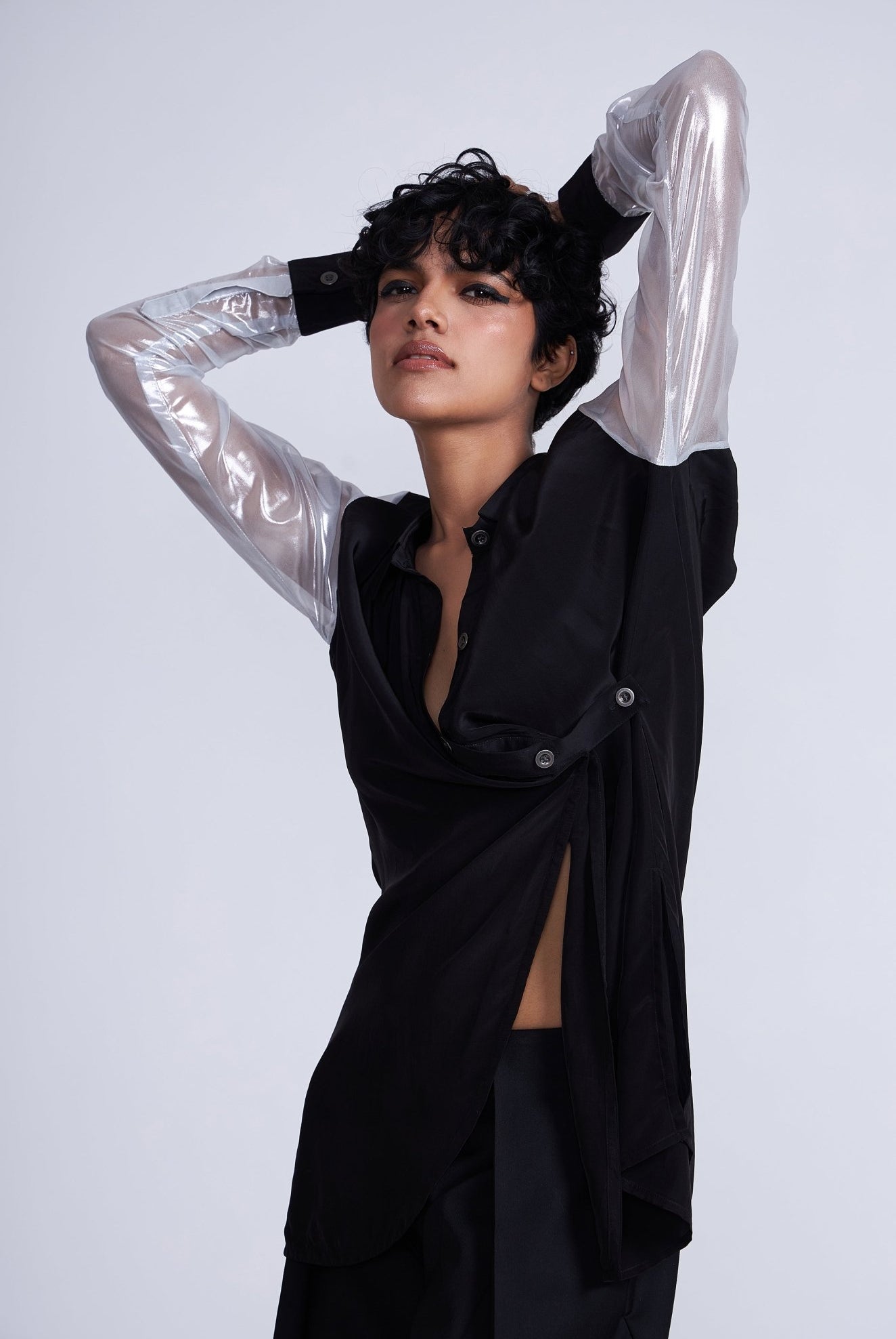 Kuro AsymmetrIcal Shirt - CiceroniShirtAdvait