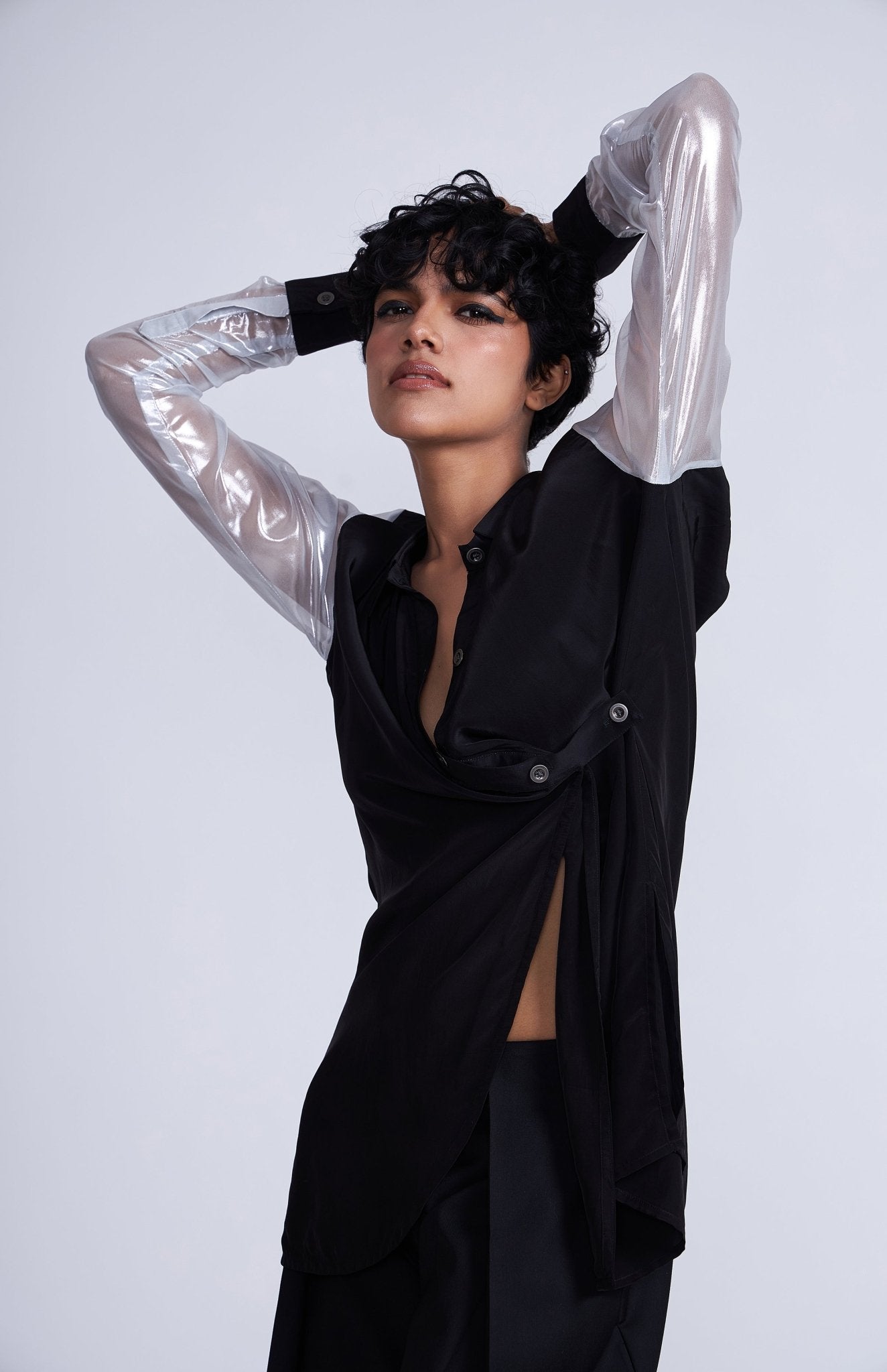 Kuro AsymmetrIcal Shirt - CiceroniShirtAdvait