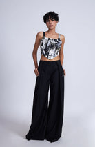 Kuro Pleated Trousers - CiceroniTrousersAdvait