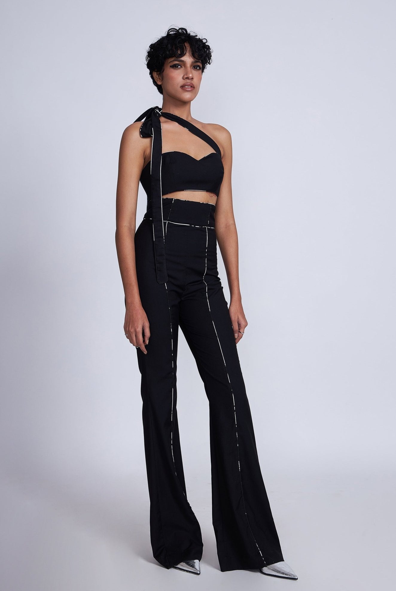 Kuro Tie-up Bustier - CiceroniBustierAdvait