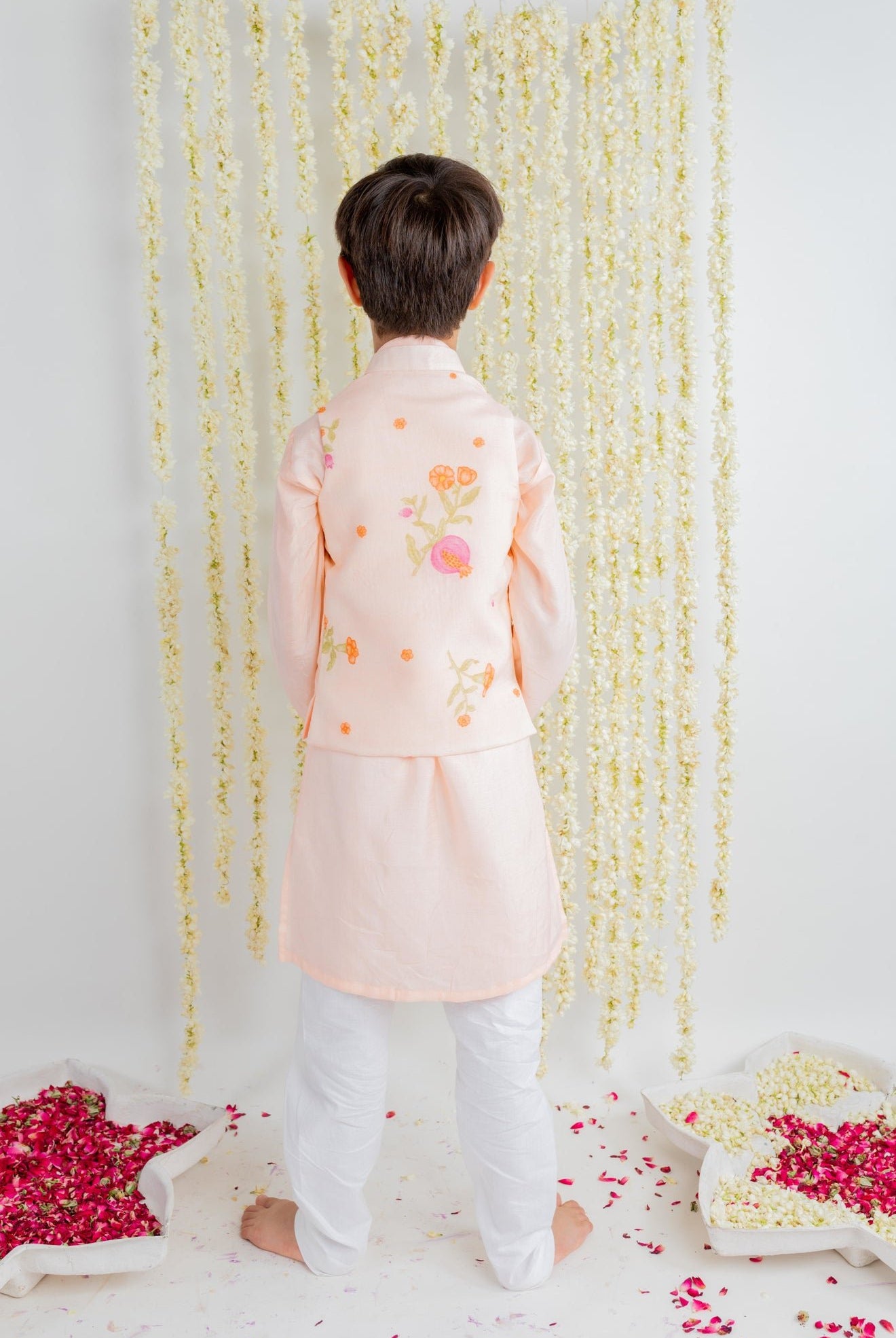 Kurta Jacket Set- 3 Pc - CiceroniMr. Brat